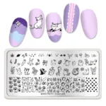 Placa de stamping Animal L005 Born Pretty - Imagen 2