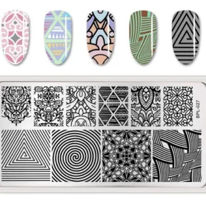 Placa de stamping BPL027 Born Pretty