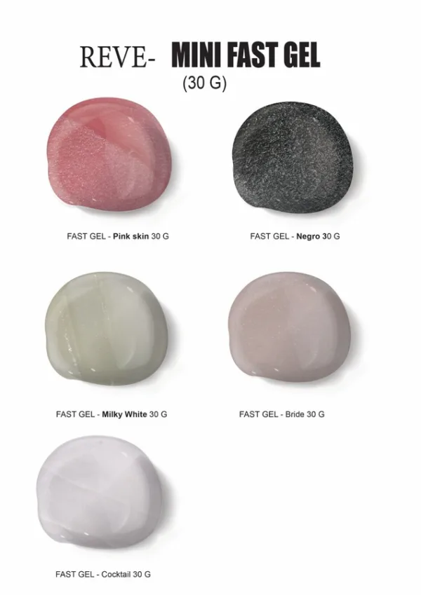 Fast gel polygel 60g Reve - Imagen 5