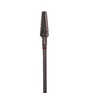Fresa carburo conica recta roja 050 Staleks