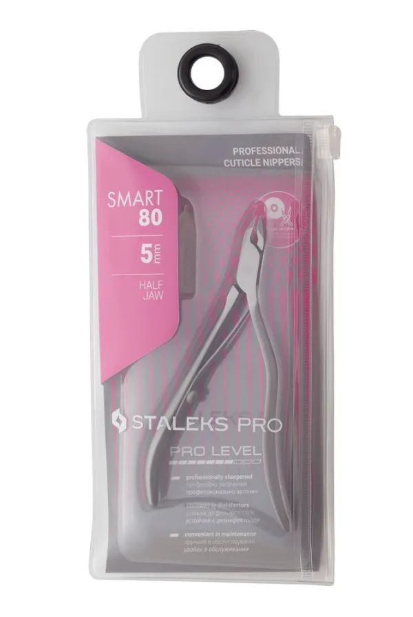 Alicate Smart 80 5mm Staleks Corta Cutícula - Imagen 2