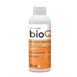BioQ Detergente Desinfectante concentrado uso hospital 1lt