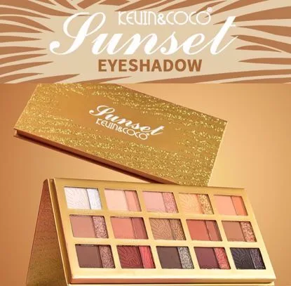 E8DEBAE3-8001-4F06-A8CF-A1DBA5B42253.jpg Paleta de sombra maquillaje Sunset Kevin & Coco - Imagen 1