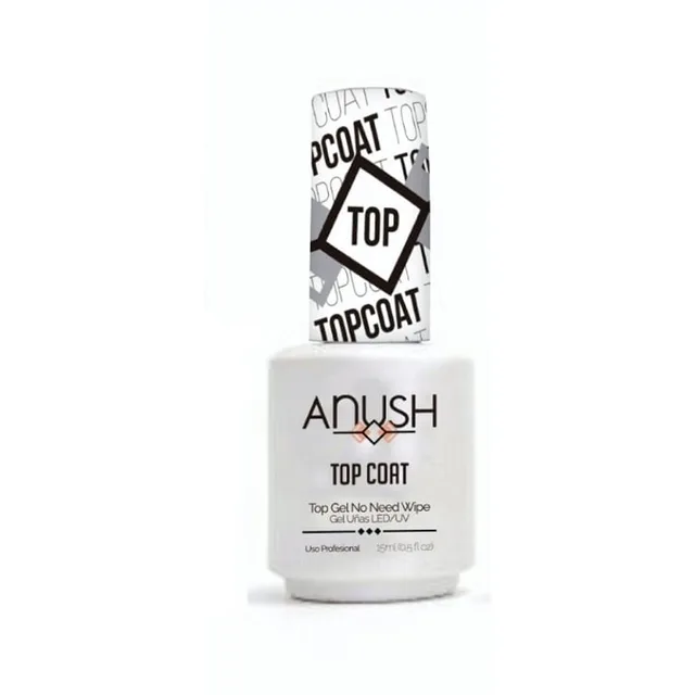 E934BE25-50B7-4AF3-BDE2-ED7E3D3CDBF2-2.jpg Top coat 15ml Anush semipermanente - Imagen 1