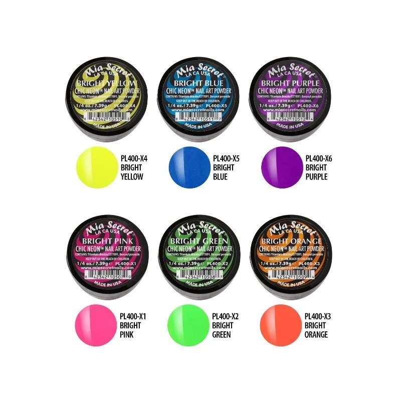 E9ABC3EA-082B-4805-BC50-834ADC49224F.jpg Colección Chic Neón 7.4G Mia Secret Acrílico Por Unidad - Imagen 1