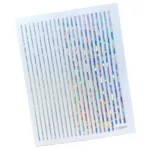 Sticker Lineas Holográfico Pop Finger - Imagen 2