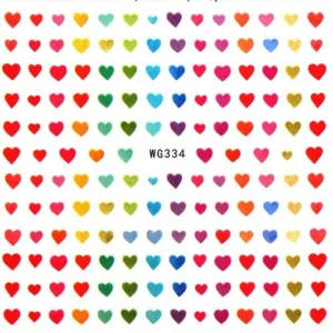 Sticker Corazones WG334 Pop finger