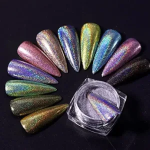 Polvo glitter holográfico Born Pretty