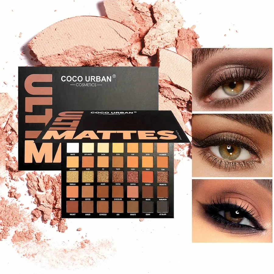 F1CB7696-8F53-4F8F-B637-D228E9218615.jpg Paleta de Sombras Ulti Mattes Coco Urban - Imagen 1