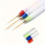 Pincel liner largos 3 unidades - Imagen 2