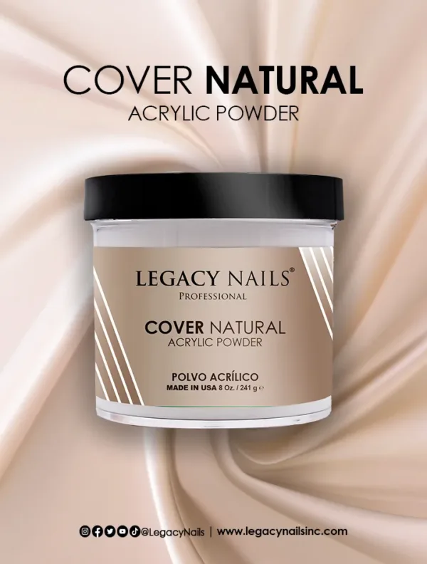 Acrílico Cover Natural Legacy Nails Polímero - Imagen 2
