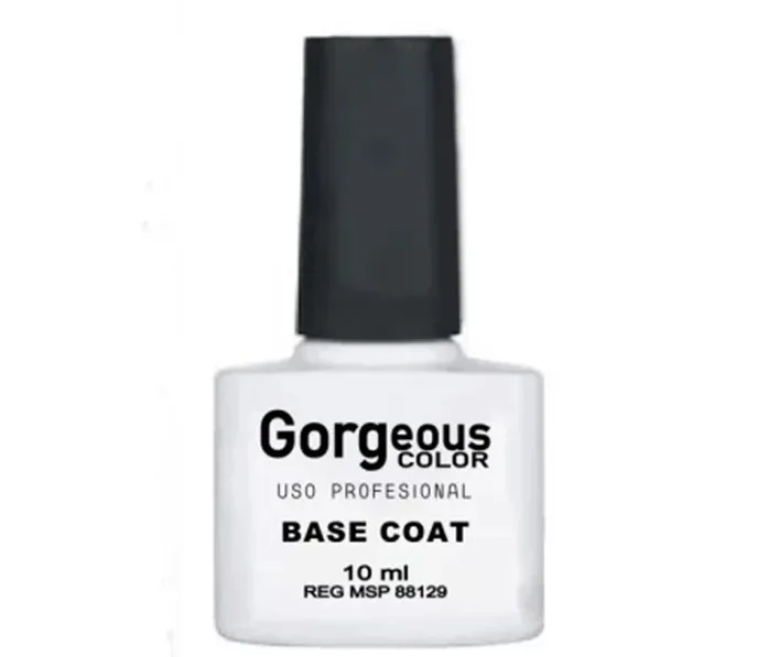 FB8B1067-367F-47A2-82B9-9024DBB8D998.jpg Base coat 10ml Gorgeous semipermanente - Imagen 1