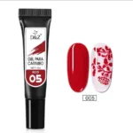 Esmaltes 8 unidades para stamping D&Z Semipermanentes - Imagen 6