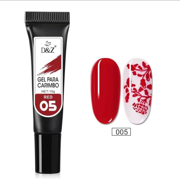 Esmaltes 8 unidades para stamping D&Z Semipermanentes - Imagen 6