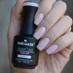 Base rubber 012 Light Pink 15ml Pink Mask Capping Nivelación - Imagen 3