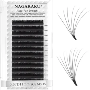 Pestañas Easy Fanning Auto Fans 0.07 D Nagaraku