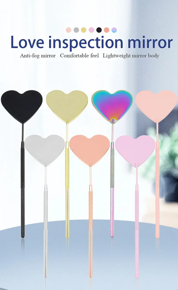 Espejo corazón para pestañas - Imagen 2