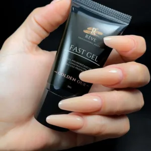 Fast gel polygel Golden Our 30g Reve