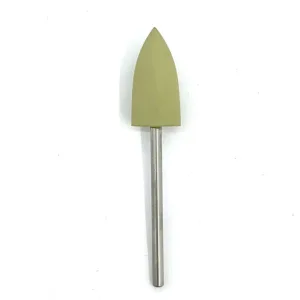 Fresa pulidora silicona beige grande en punta Staleks