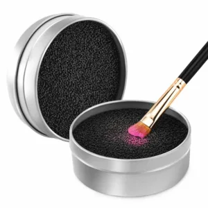 Limpiador en seco de brochas maquillaje