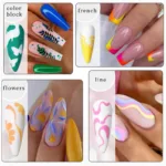 Marcadores para diseños nail art Born Pretty - Imagen 3