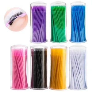 Microbrush en frasco 100 unidades