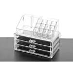 Organizador acrílico transparente con cajones - Imagen 4