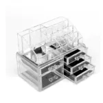 Organizador acrílico transparente con cajones - Imagen 3
