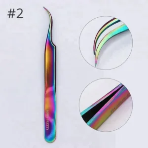 Pinza curva para pestañas Born Pretty