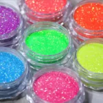 Glitter ultra fino brilla en la oscuridad 56048 Born Pretty - Imagen 6