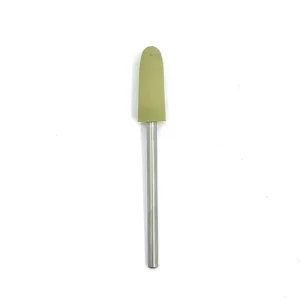 Fresa pulidora silicona beige chica redondeada Staleks