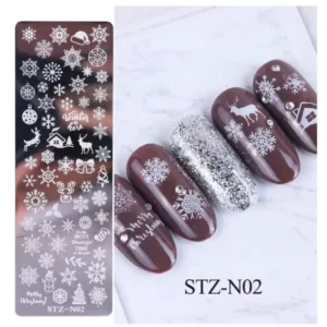 Placa de stamping Navidad