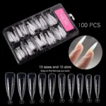 Tips dual Stiletto 100 unidades polygel - Imagen 6