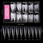 Tips dual Stiletto 100 unidades polygel - Imagen 2