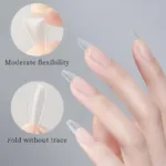 Tips short almond 5 almendra matte 240 unidades soft gel - Imagen 2