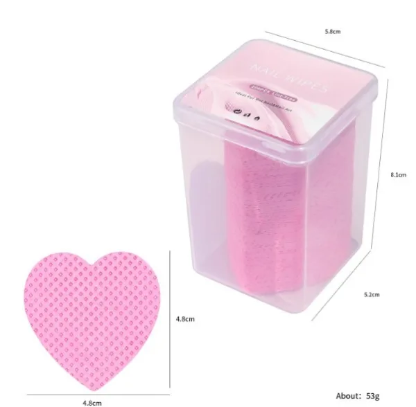 Wipes corazón en recipiente 250 unidades - Imagen 3